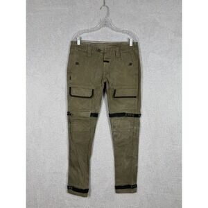 8&9 MFG 8+Nine Green Cargo Pants Joggers Size 34x33